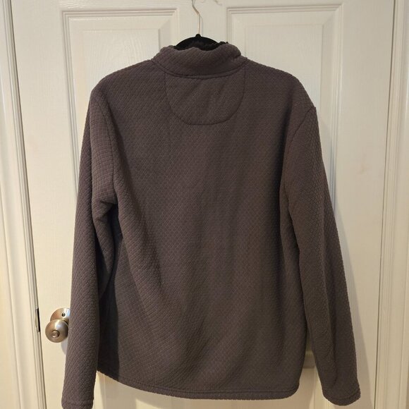 NWT Weatherproof Quilted 1/4 Zip Pullover Iron Gate M - Picture 4 of 4